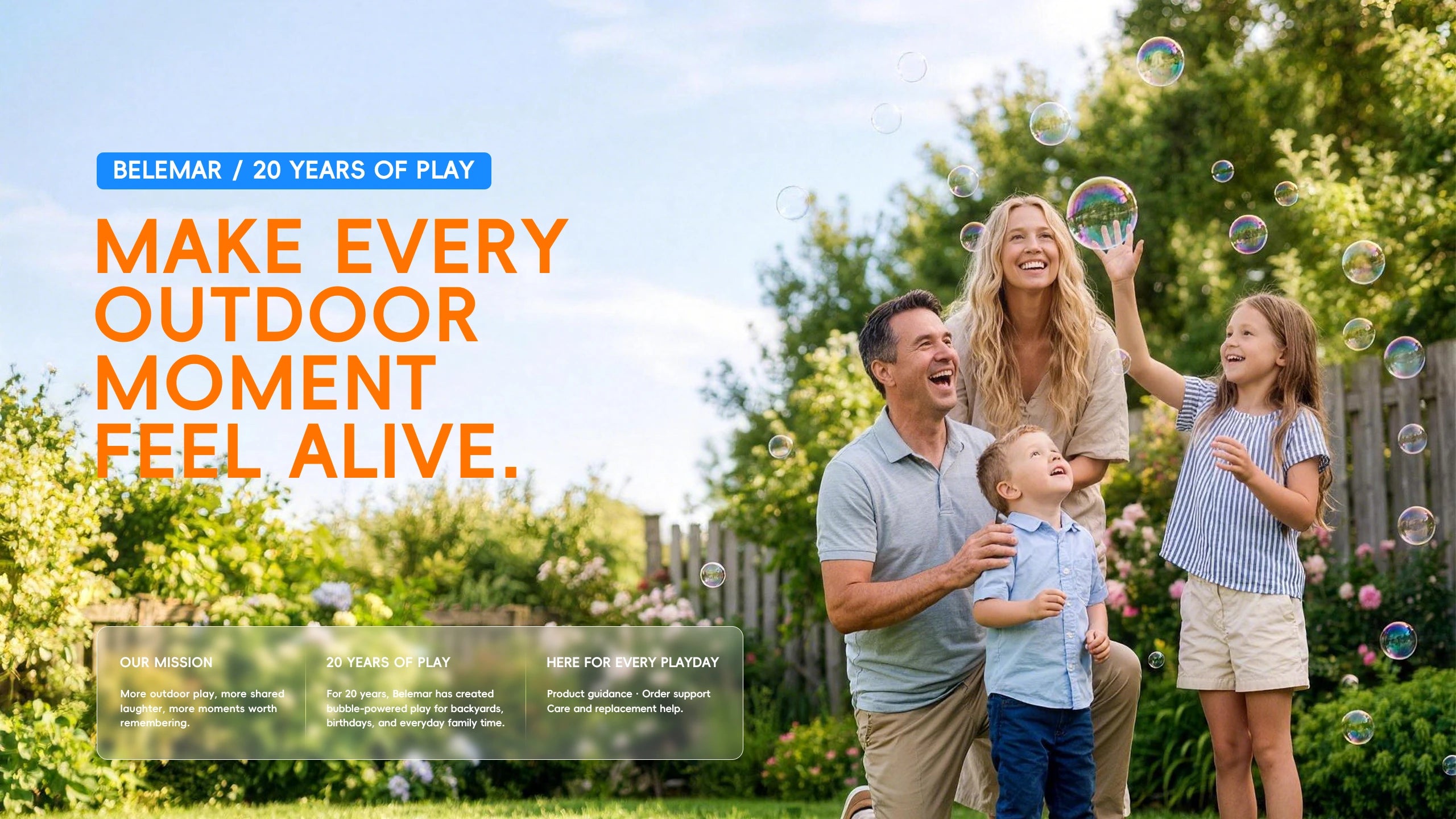 Belemar: 20 years of outdoor family play